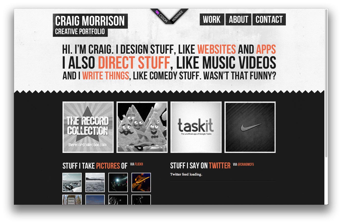 Craig Morrison's website