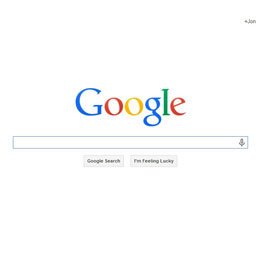 Homepage of google.com