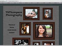TNT Photography and Design home page