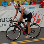 Daniela Ryf First Off of the Bike